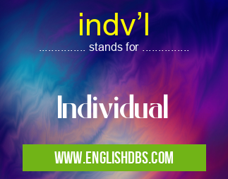 indv’l