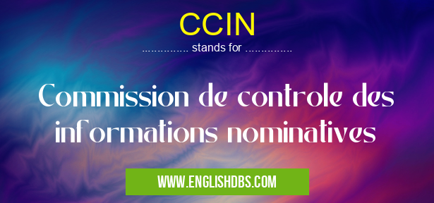 CCIN