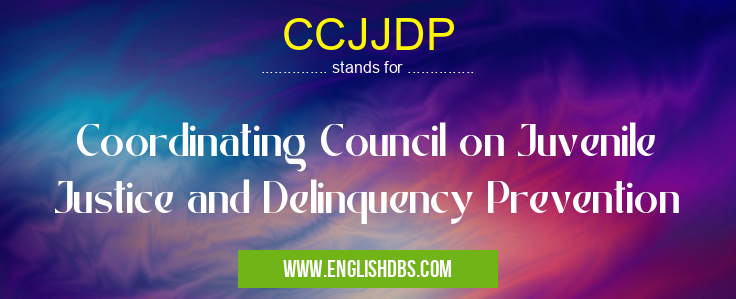 CCJJDP