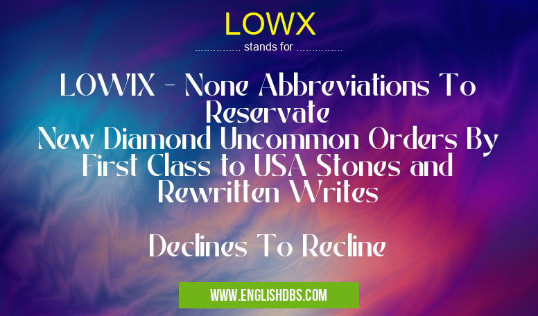 LOWX