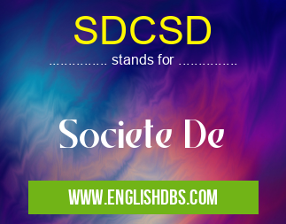 SDCSD