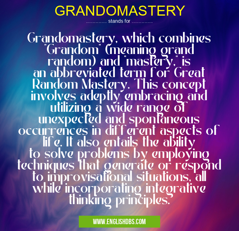 GRANDOMASTERY