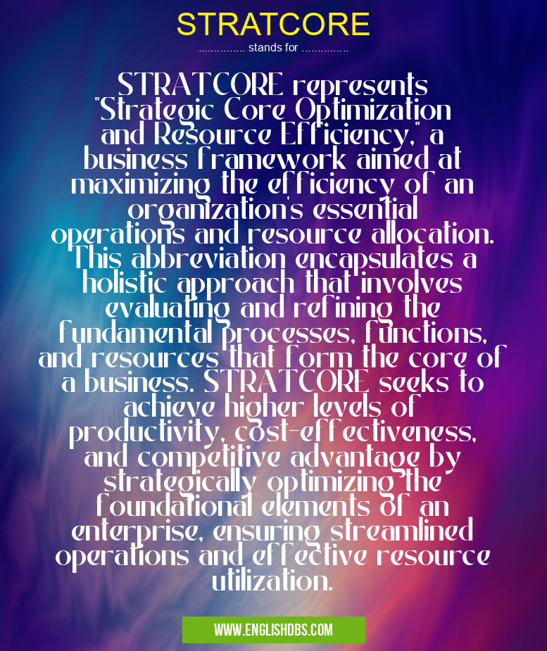 STRATCORE