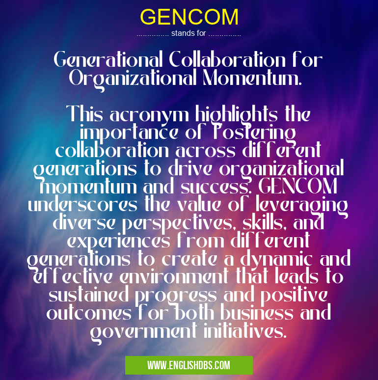 GENCOM
