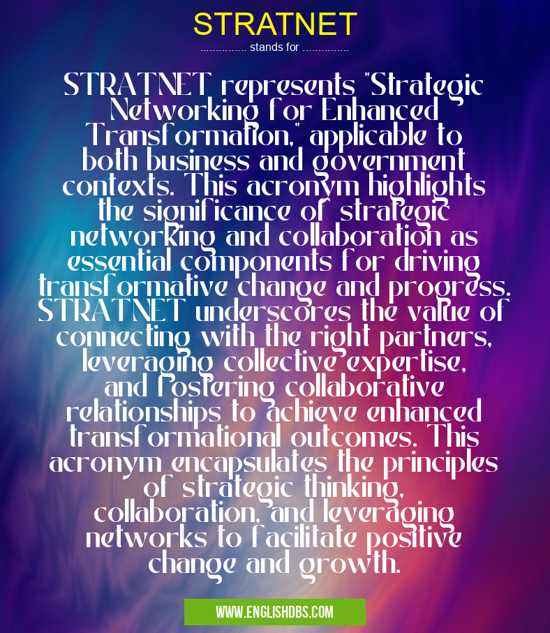 STRATNET