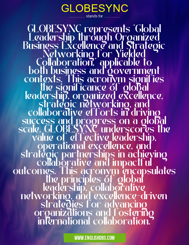 GLOBESYNC