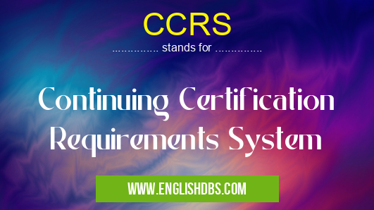 CCRS