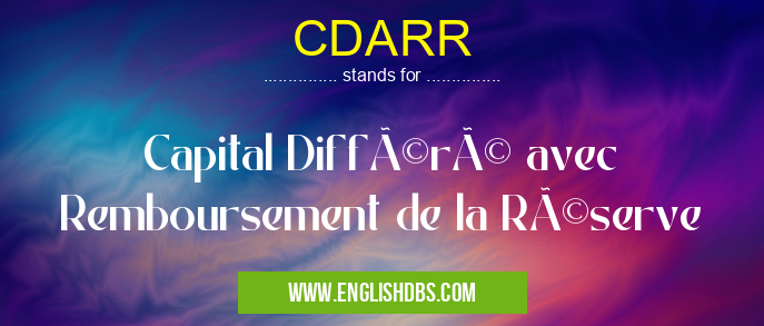 CDARR