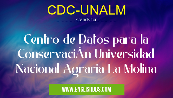 CDC-UNALM