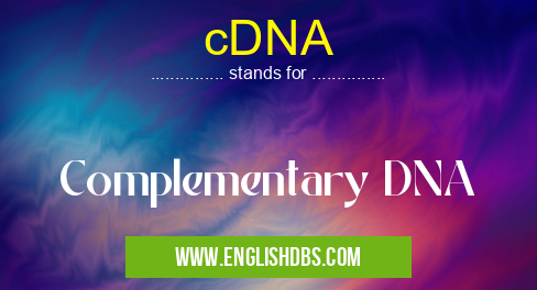 cDNA