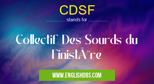 CDSF