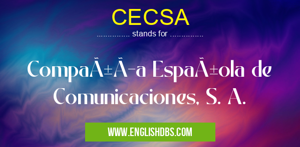 CECSA