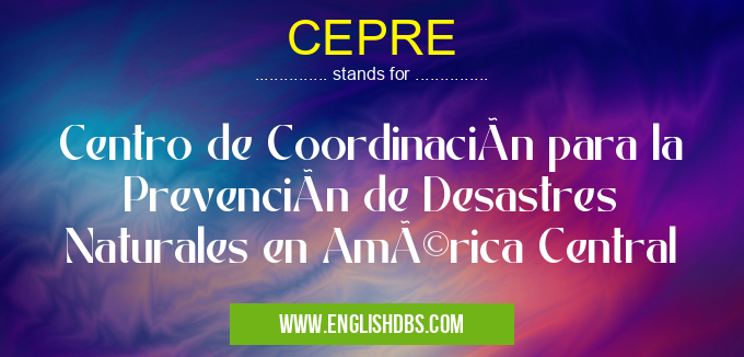 CEPRE