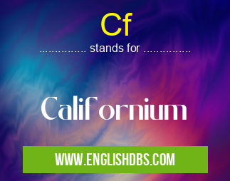 Cf