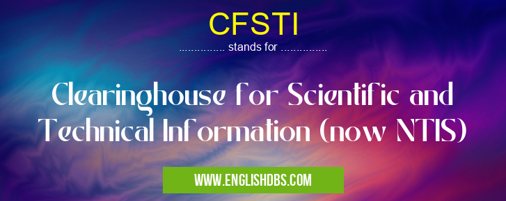 CFSTI
