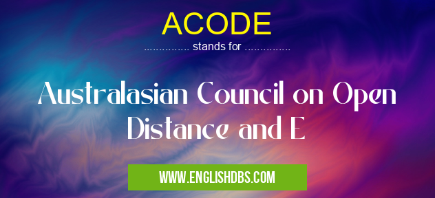 ACODE