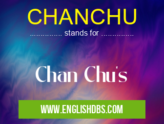 CHANCHU
