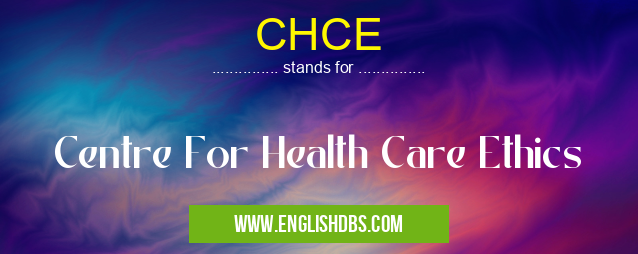 CHCE