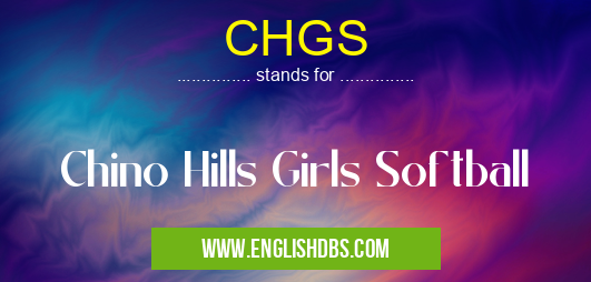 CHGS