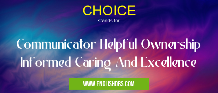 CHOICE