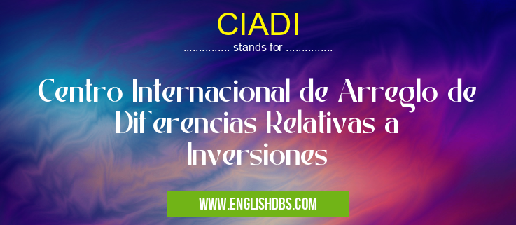 CIADI