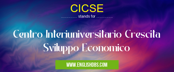 CICSE