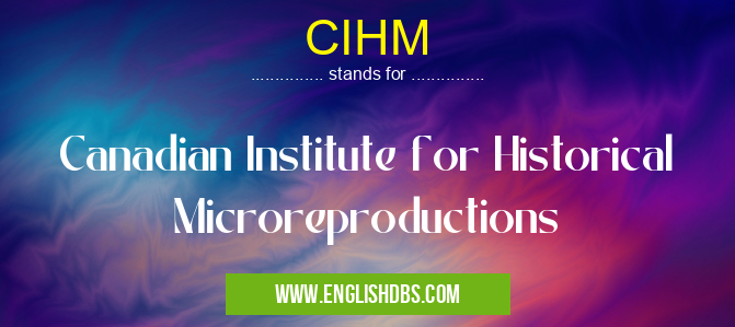 CIHM