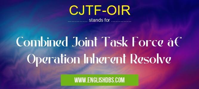 CJTF-OIR