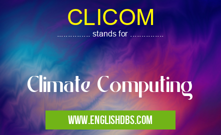 CLICOM