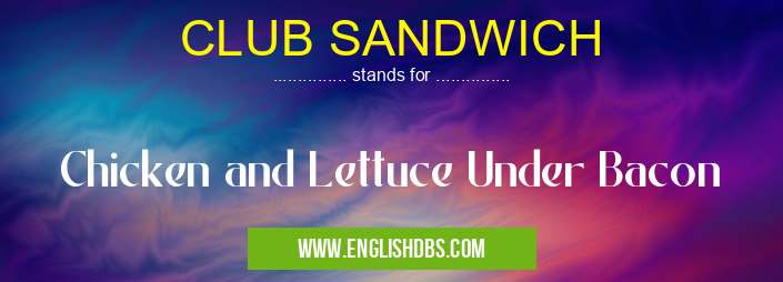 CLUB SANDWICH