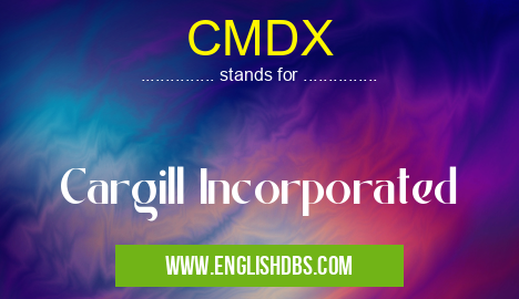 CMDX