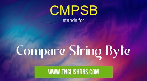 CMPSB