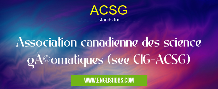 ACSG
