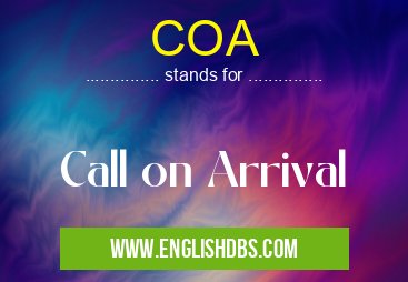 COA