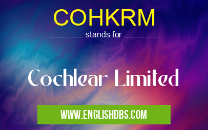 COHKRM