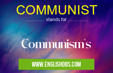 COMMUNIST