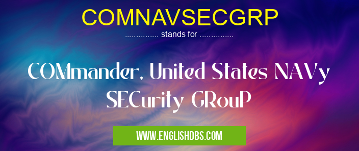 COMNAVSECGRP