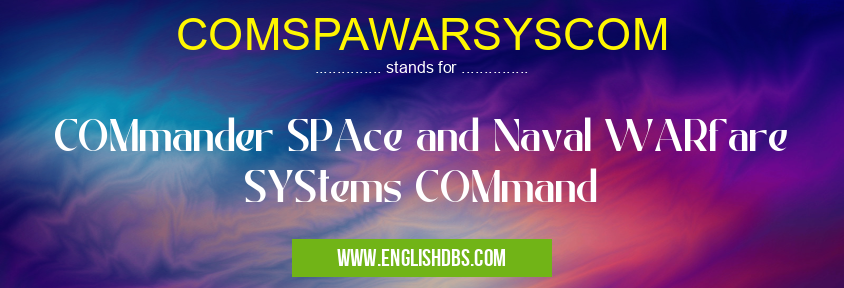COMSPAWARSYSCOM