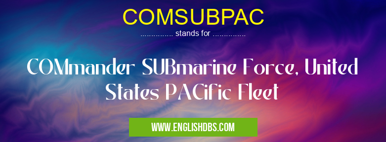 COMSUBPAC