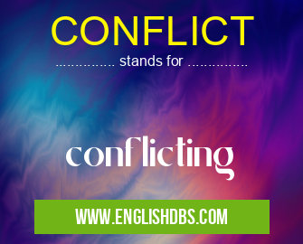 CONFLICT