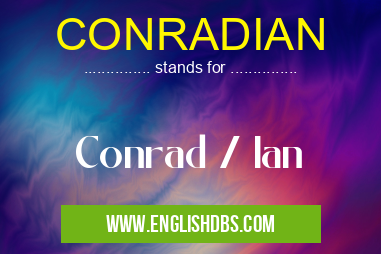 CONRADIAN