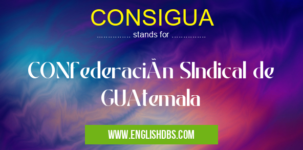 CONSIGUA