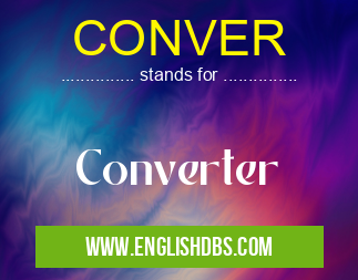 CONVER