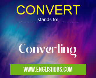 CONVERT