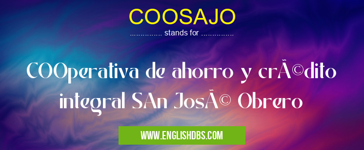 COOSAJO