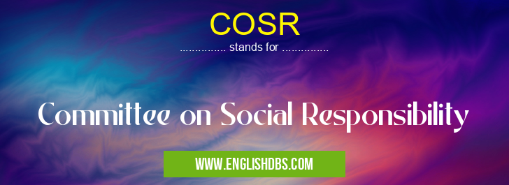 COSR