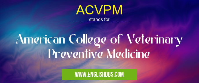 ACVPM