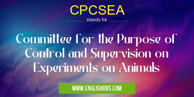 CPCSEA