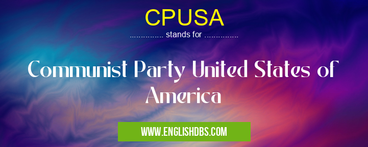 CPUSA