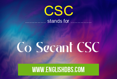 CSC